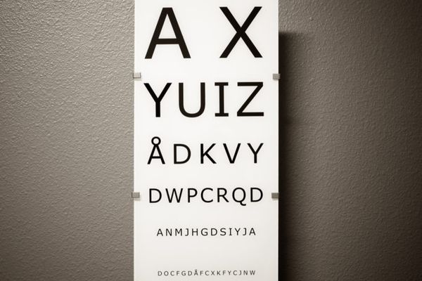 eye chart