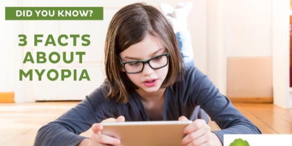 3 Facts about Myopia and What You Can Do For Your Child