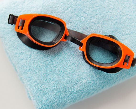 Step diopter swim goggles hot sale