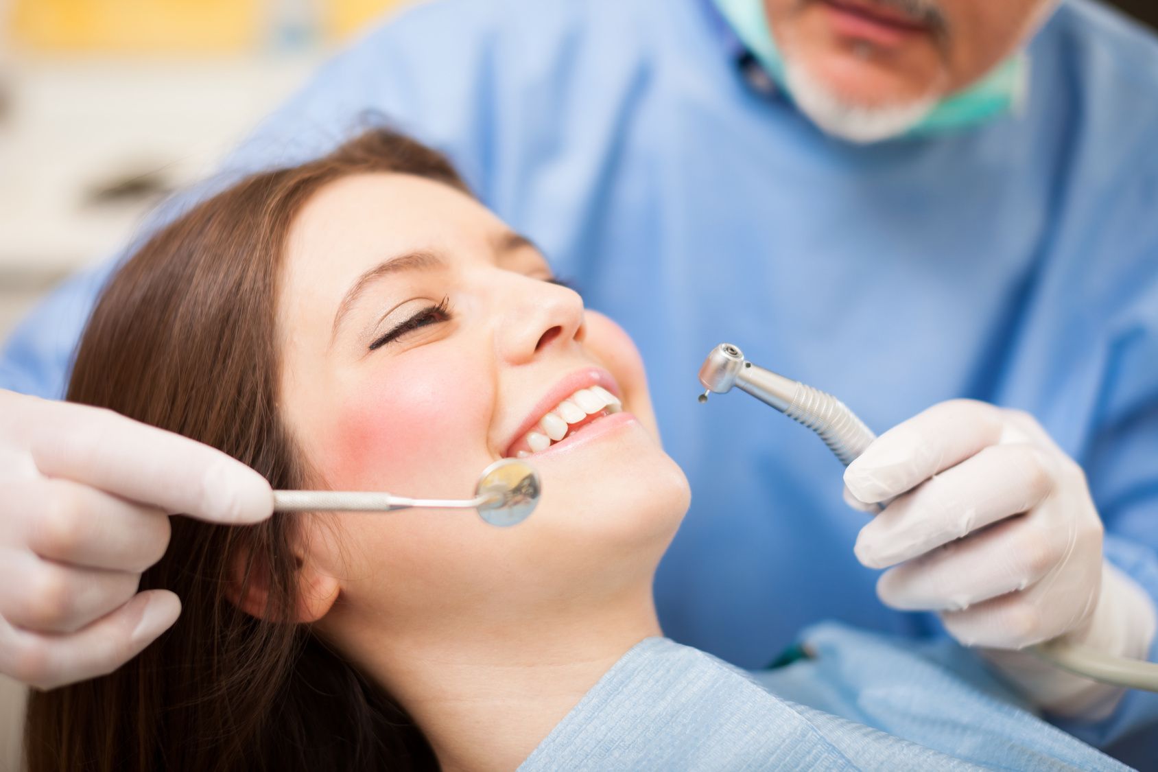 Girl Visits Dentist