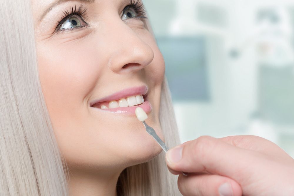 Fixing Uneven Teeth With Porcelain Veneers