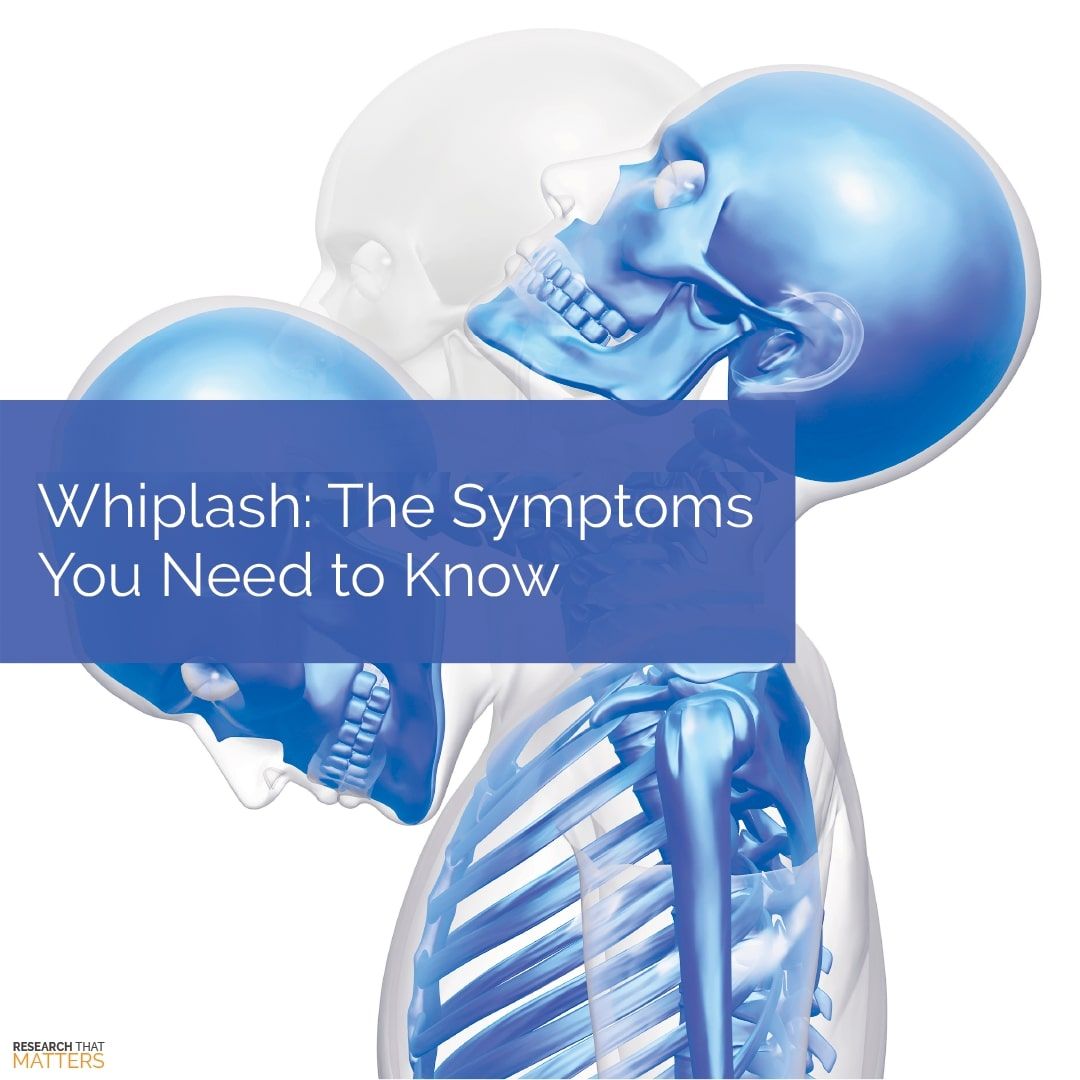 Whiplash: The Symptoms You Need to Know