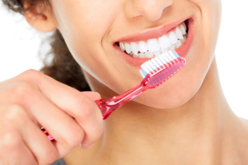 brushing teeth 
