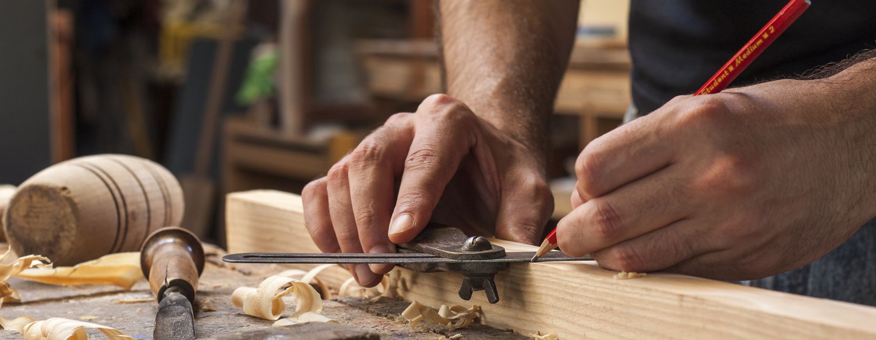 measuring woodwork