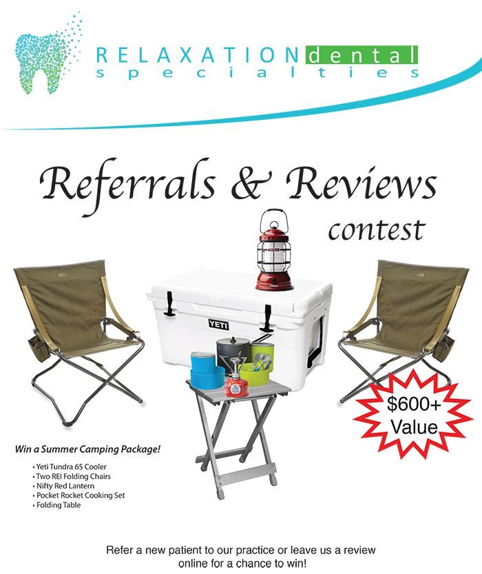 summer packages for referrals & reviews contest