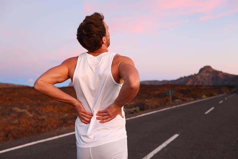 Back pain while running
