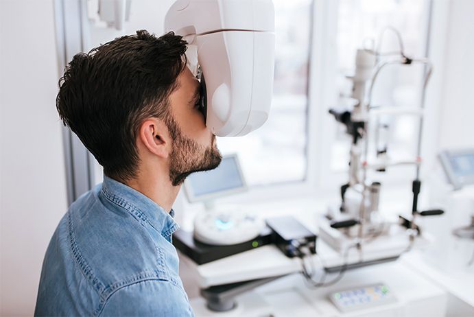 Comprehensive eye exam