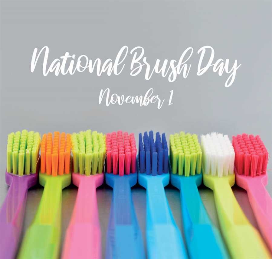Celebrate National Brush Day This November!