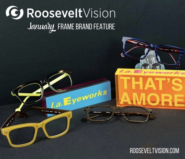 January 2021 Featured Frame Brand: l.a. Eyeworks