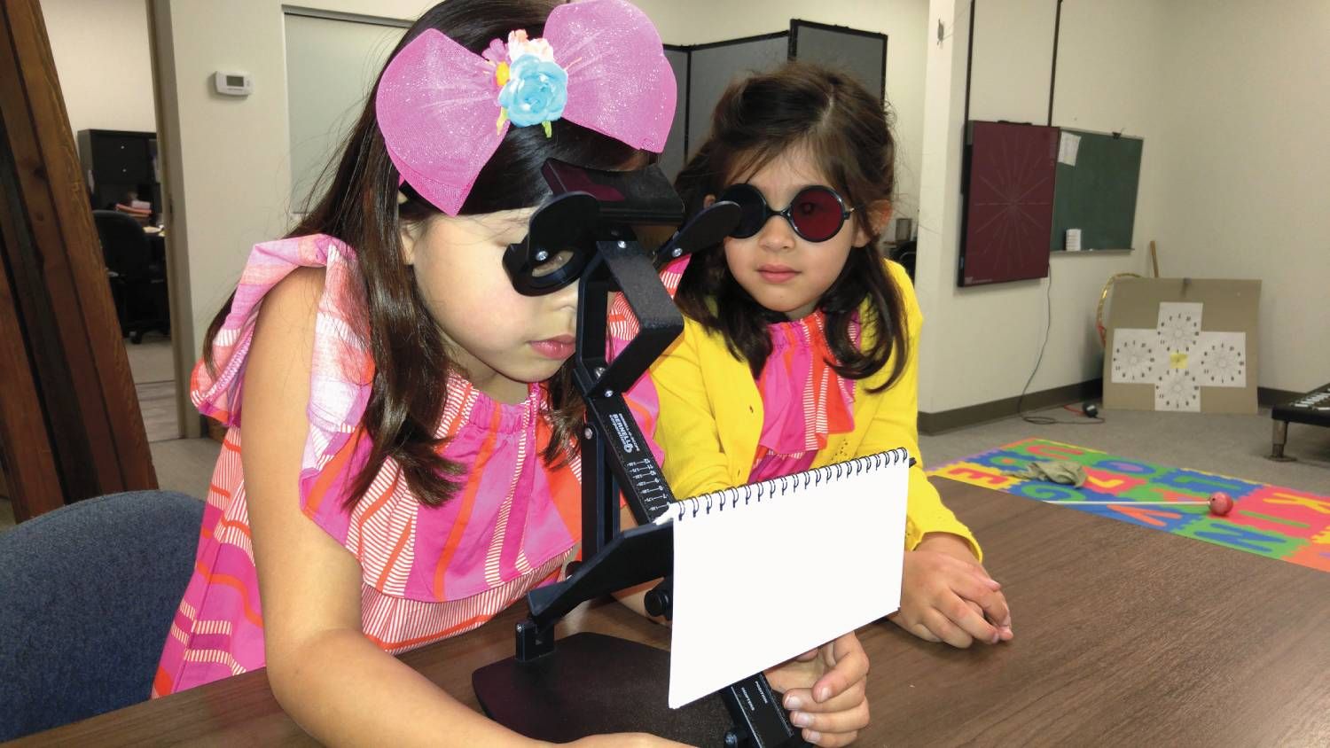 children in vision therapy