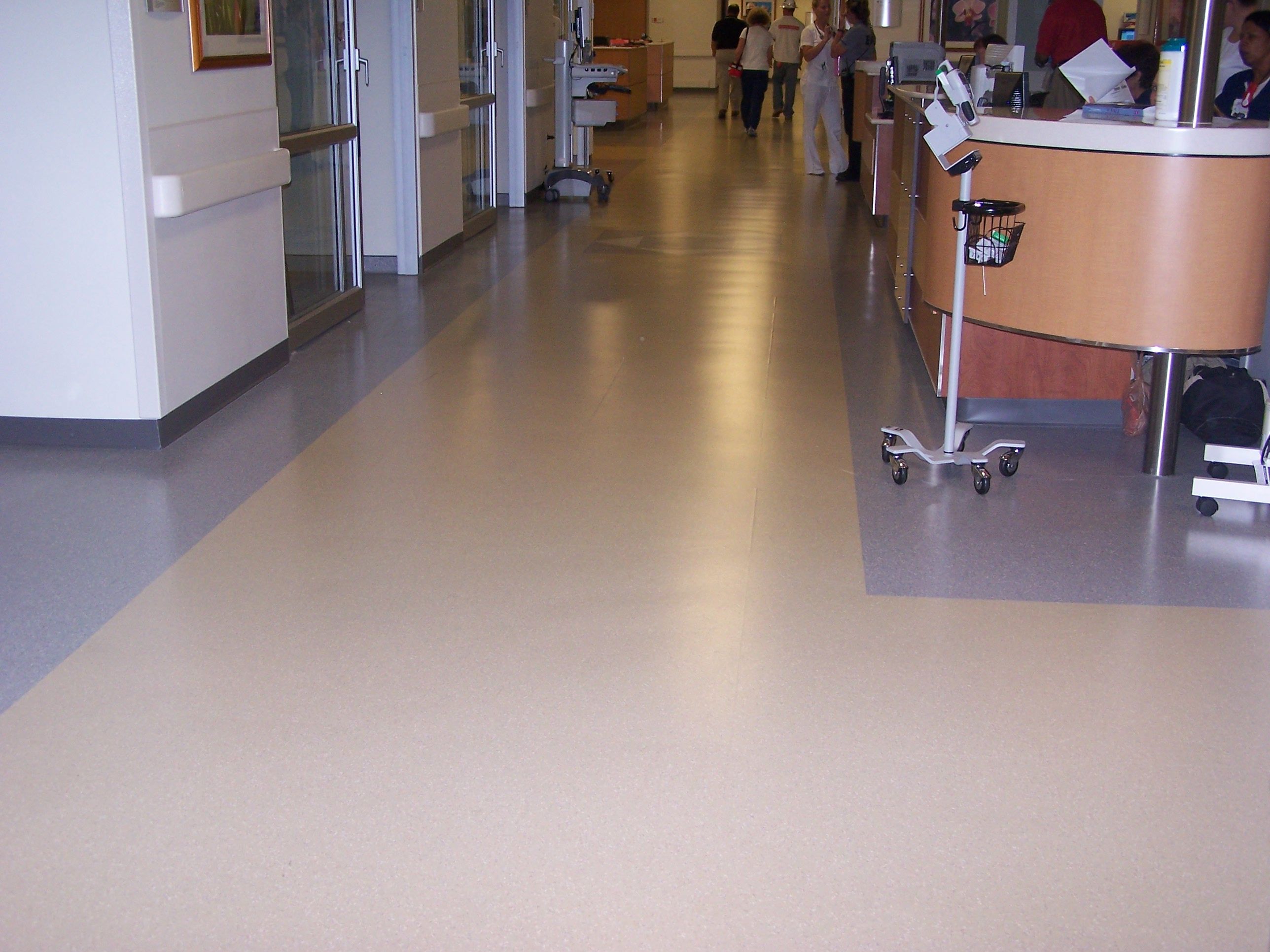 Floors are a superhighways for germs