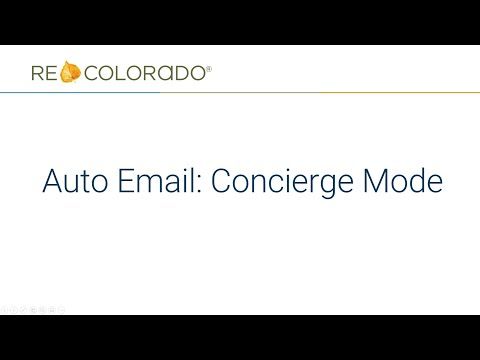 Auto Email: Concierge Mode