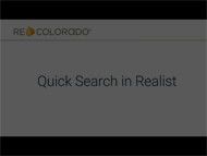 Realist Quick Search