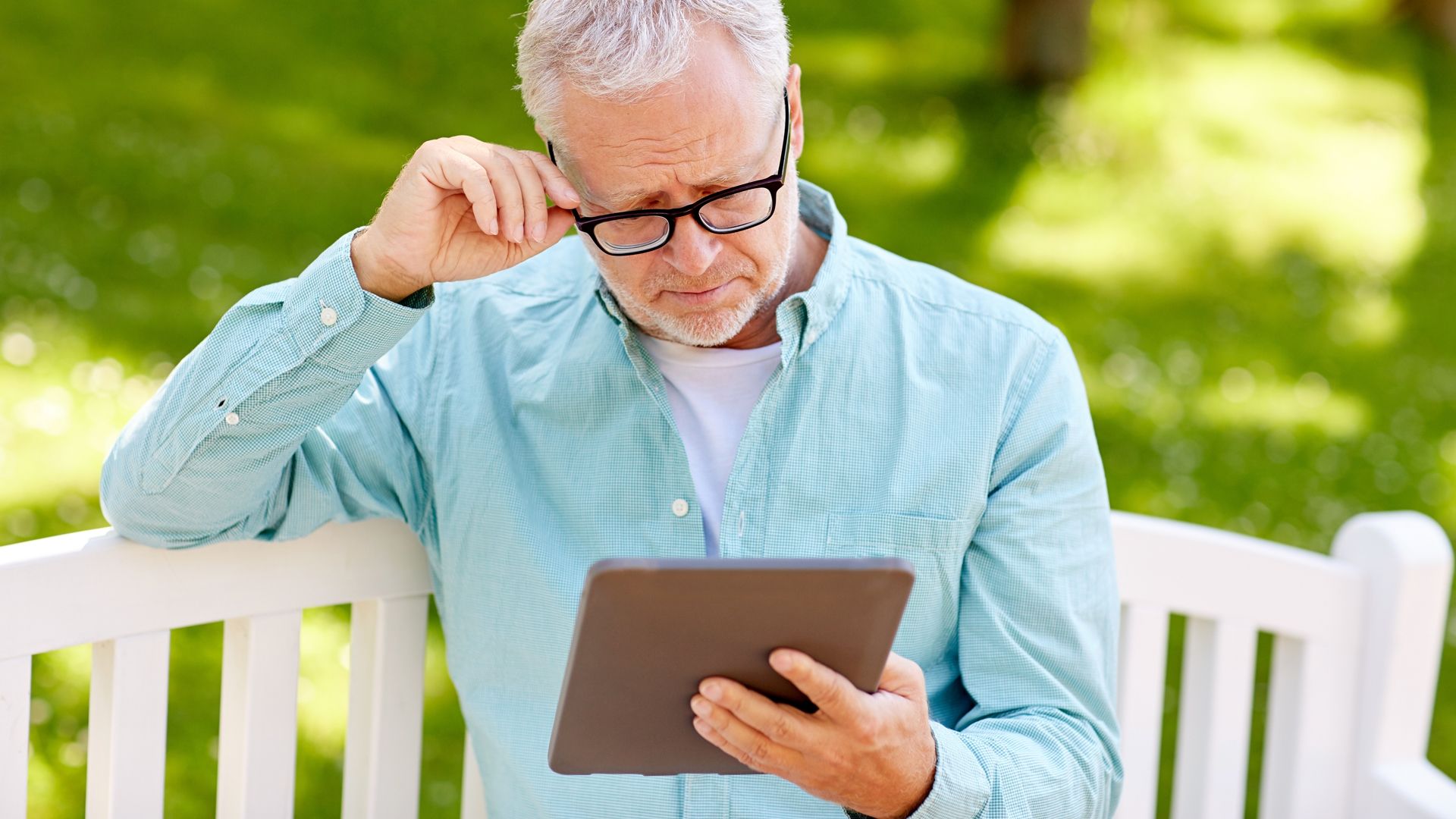 patient reading a book