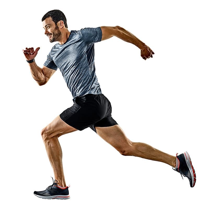 guy running