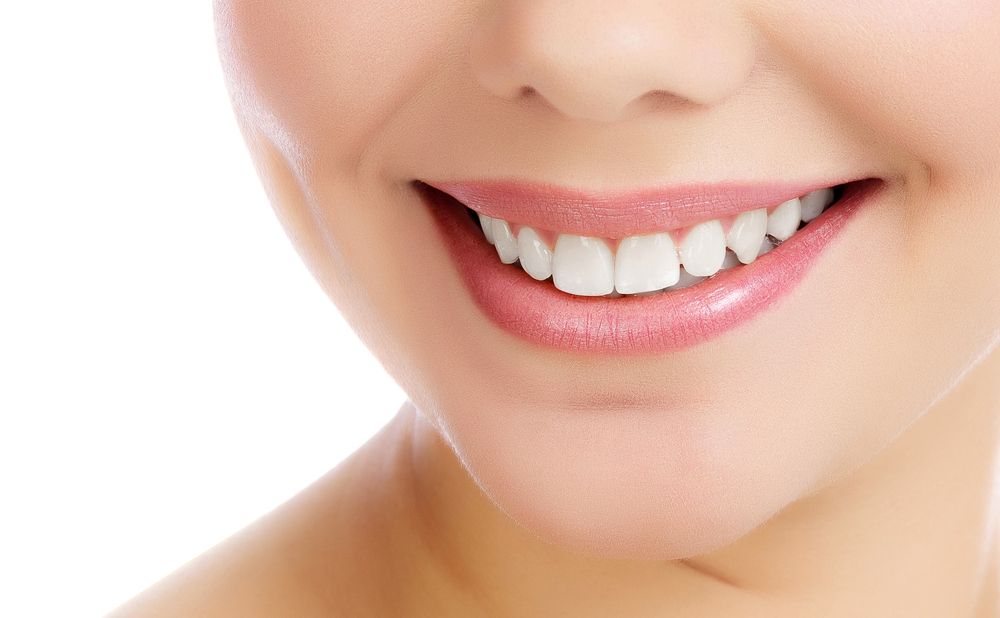 Woman smiling