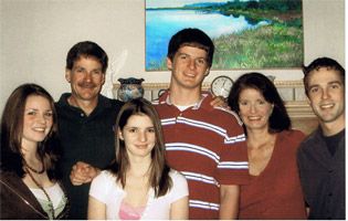 Dr. Chris Chance with his family