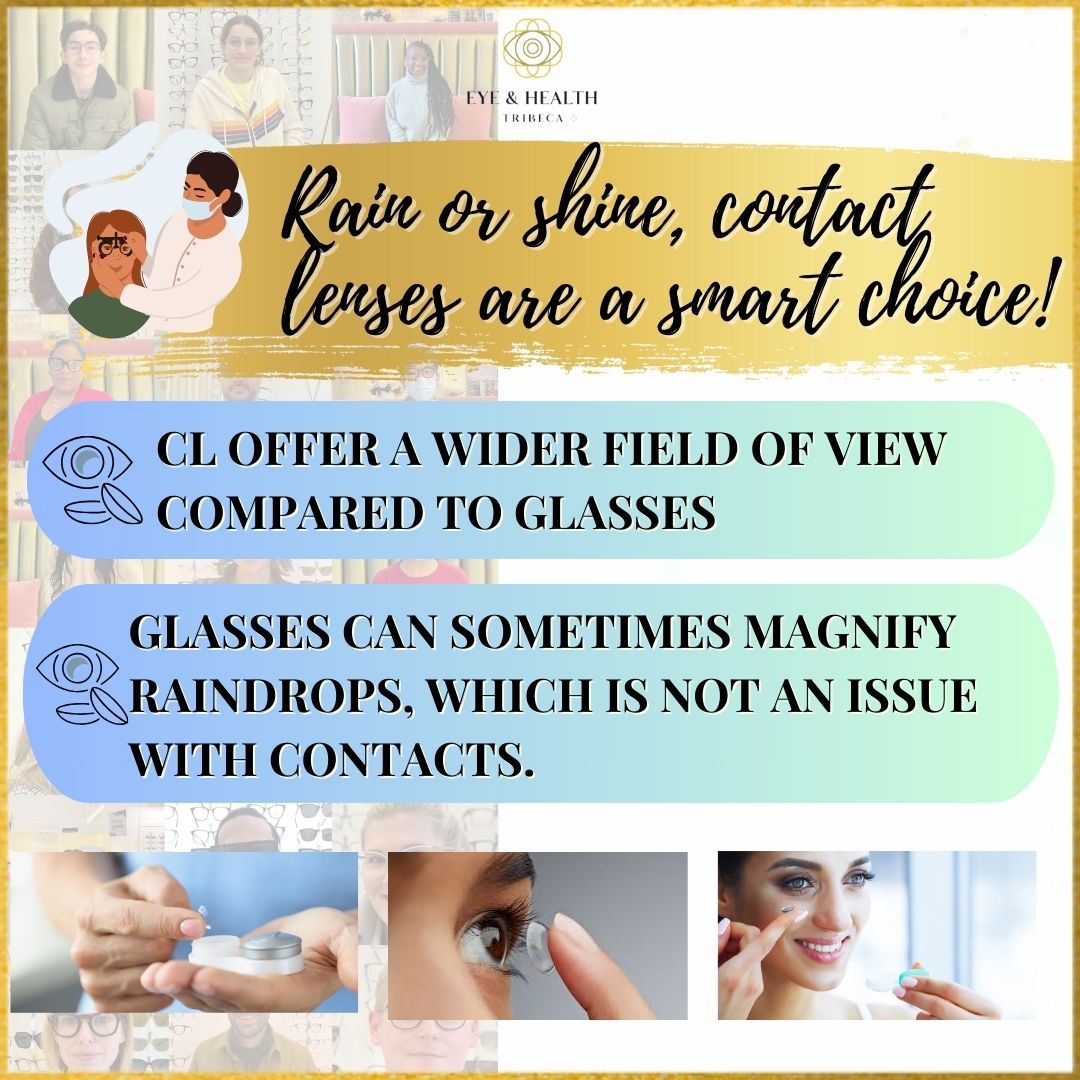 Rain or Shine Contact Lenses are a smart choice!