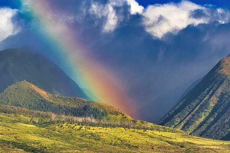 Summer Thunderstorms and Seeing Rainbows