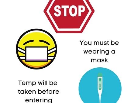 Mask and temperature requirement