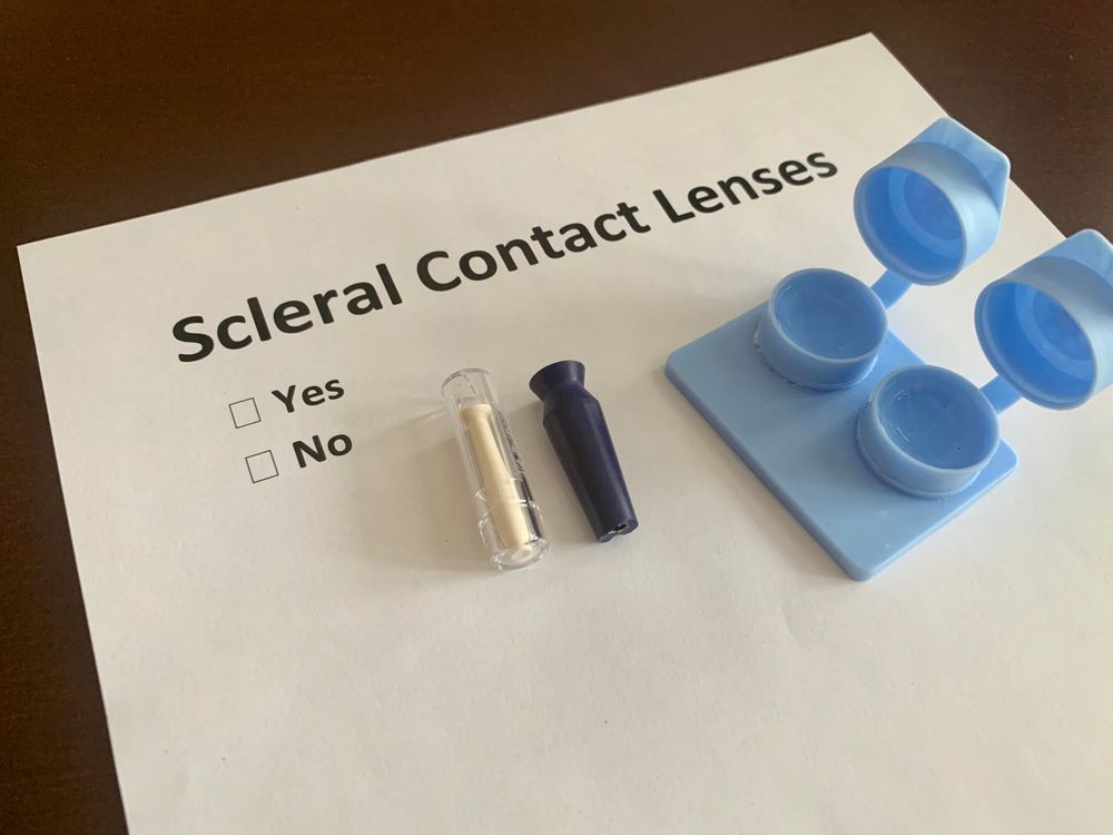 Beyond the Blink: Enhancing Vision with Scleral Lenses