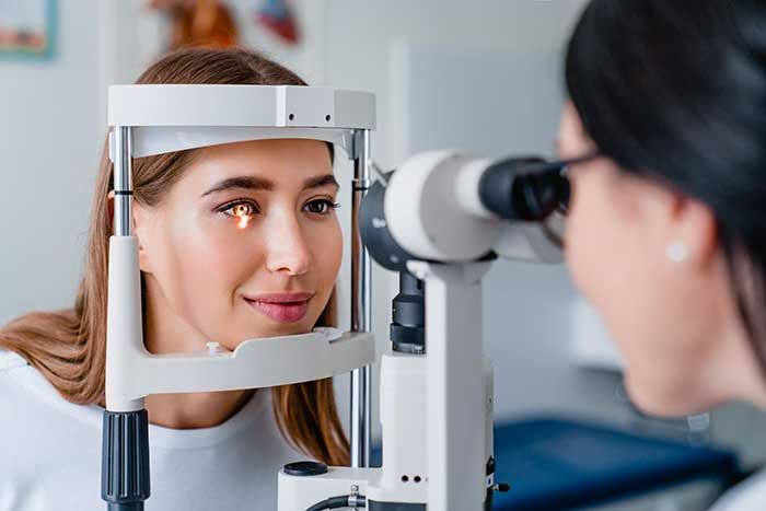 Eye exam in Katy, TX