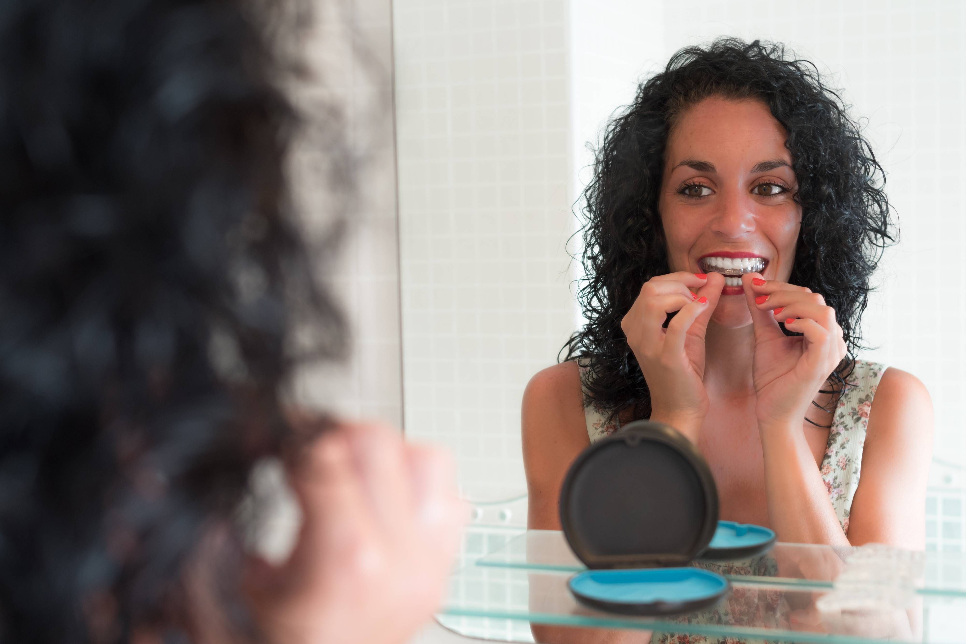 Straightening Teeth with Clear Aligners