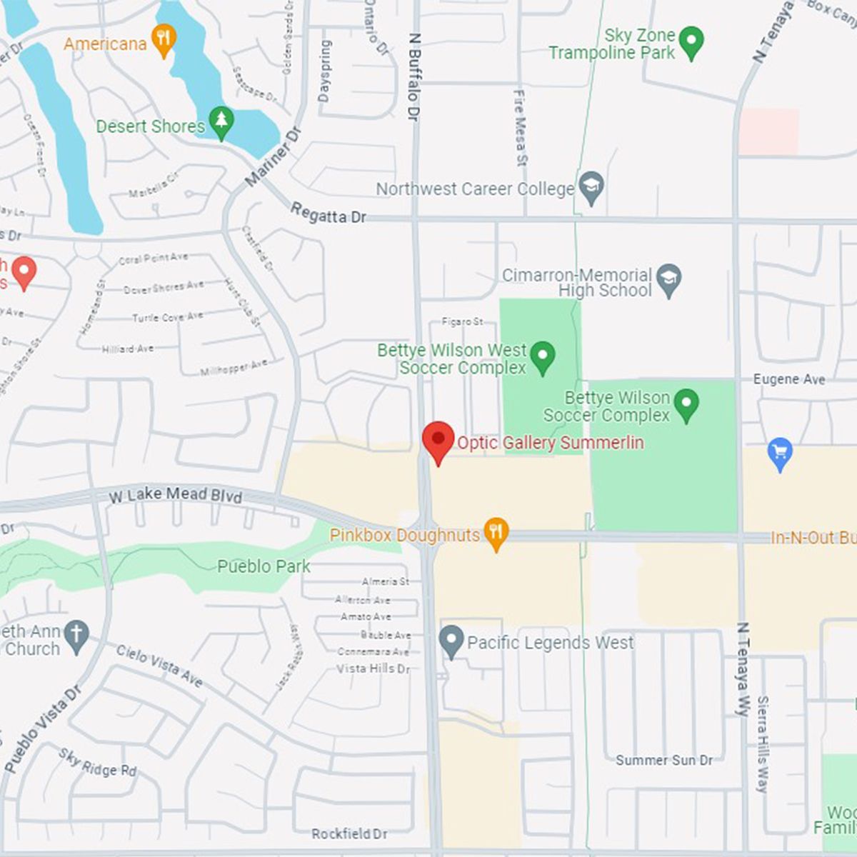 Optometrist in Las Vegas Optic Gallery Family Eyecare Summerlin