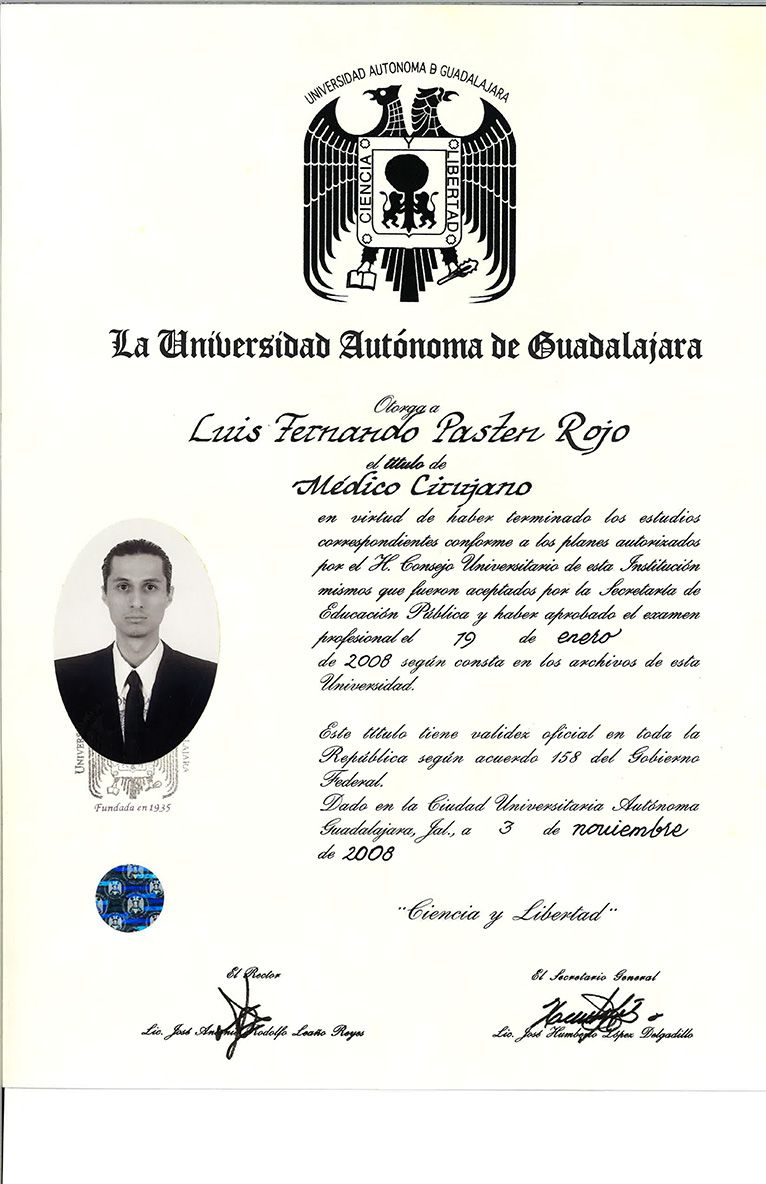 Dr. Luis Pasten