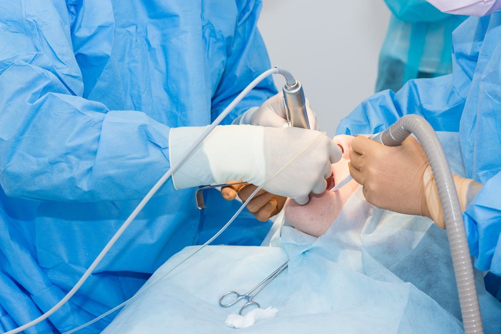 Man in Dental Surgery
