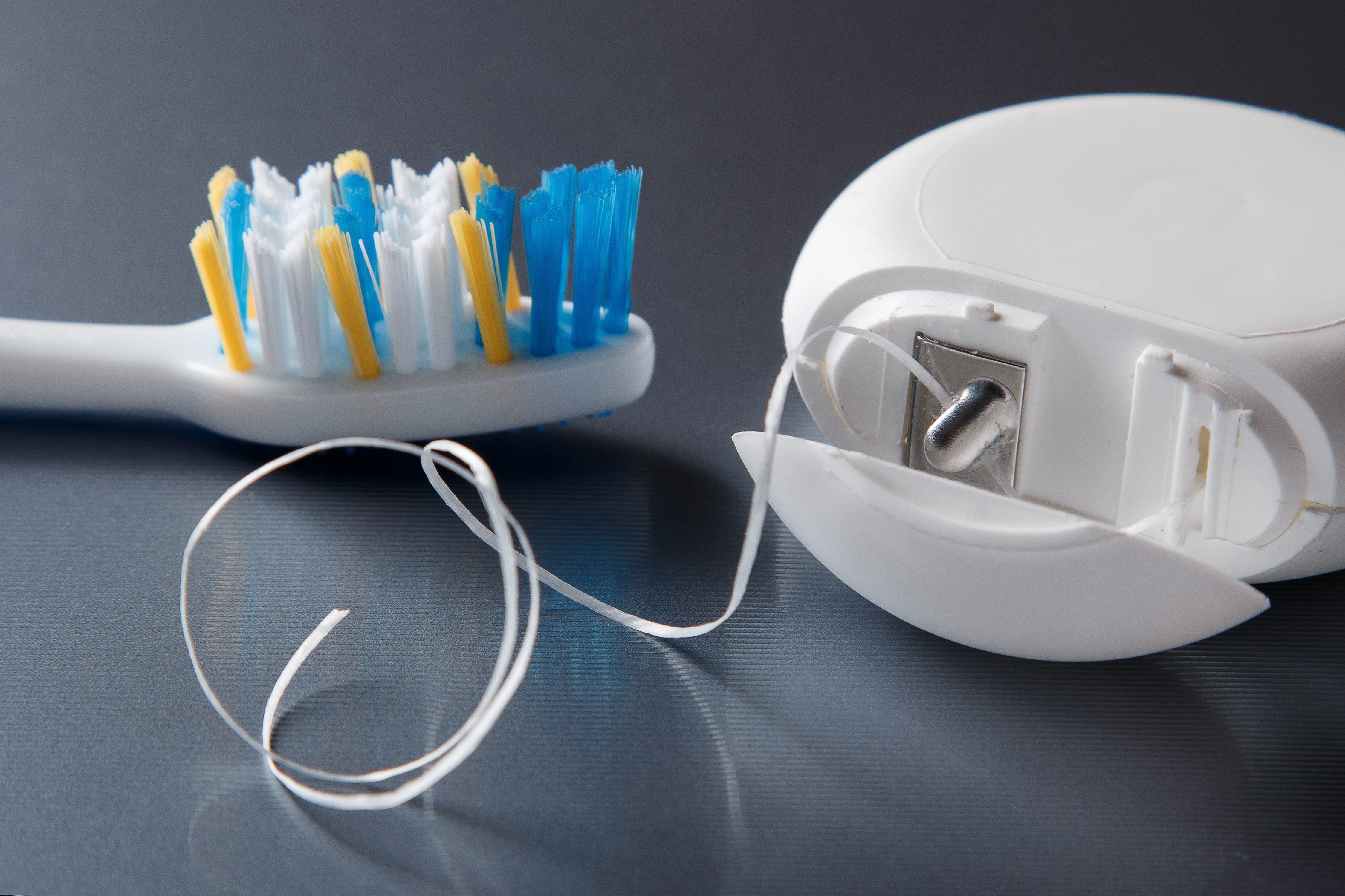 Toothbrush and Floss​​​​​​​