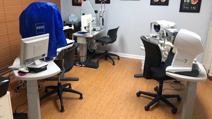 Comprehensive eye exam