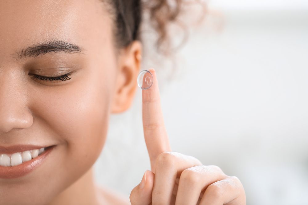 Process of a Contact Lens Exam