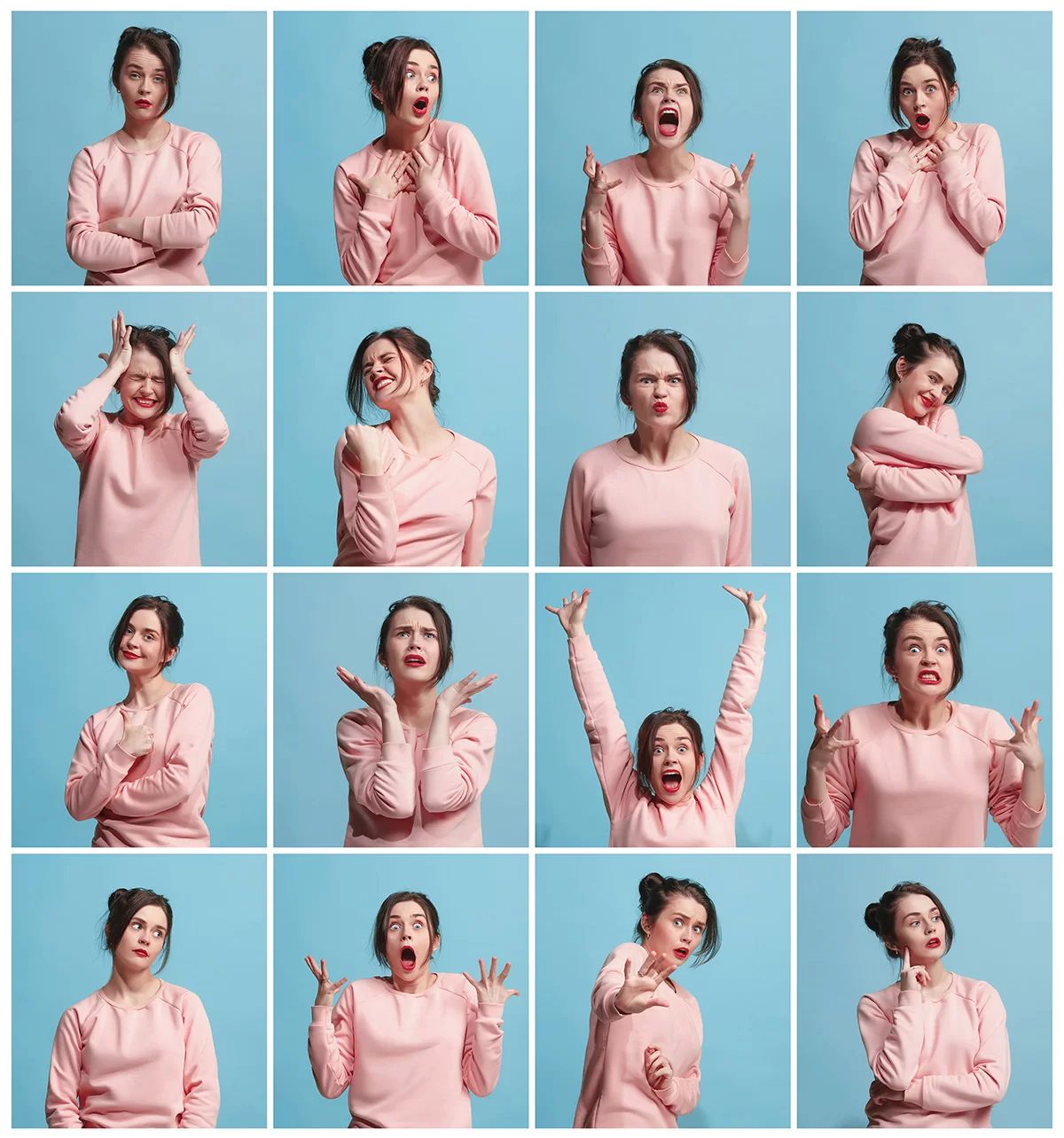 the many emotions of a woman