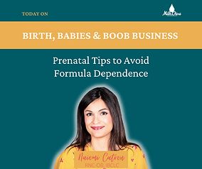Prenatal Tips to Avoid Formula Dependence