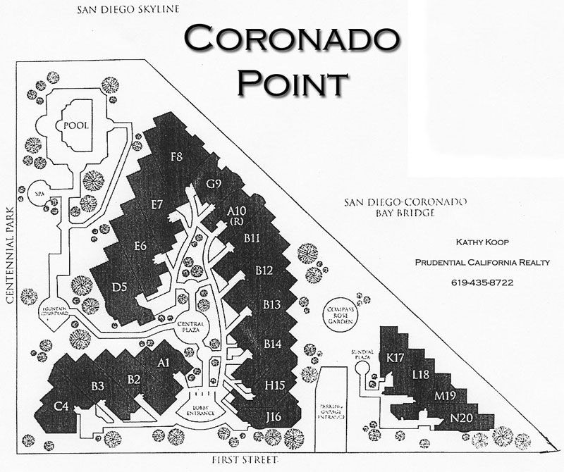 Coronado Point Map