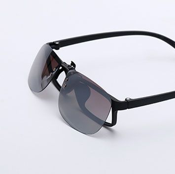 Custom sunglasses clip ons at Positive Eye Ons