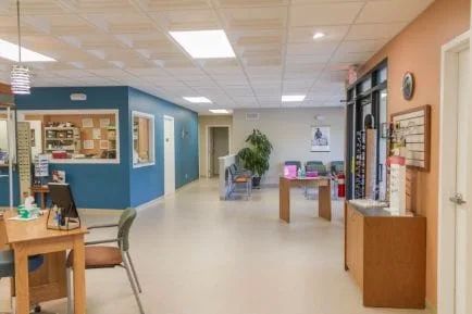 Old Saratoga Eyecare Reception Area 