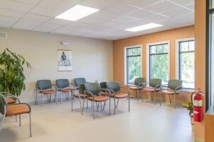 Old Saratoga Eyecare Waiting Area