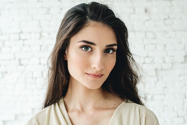 smiling woman