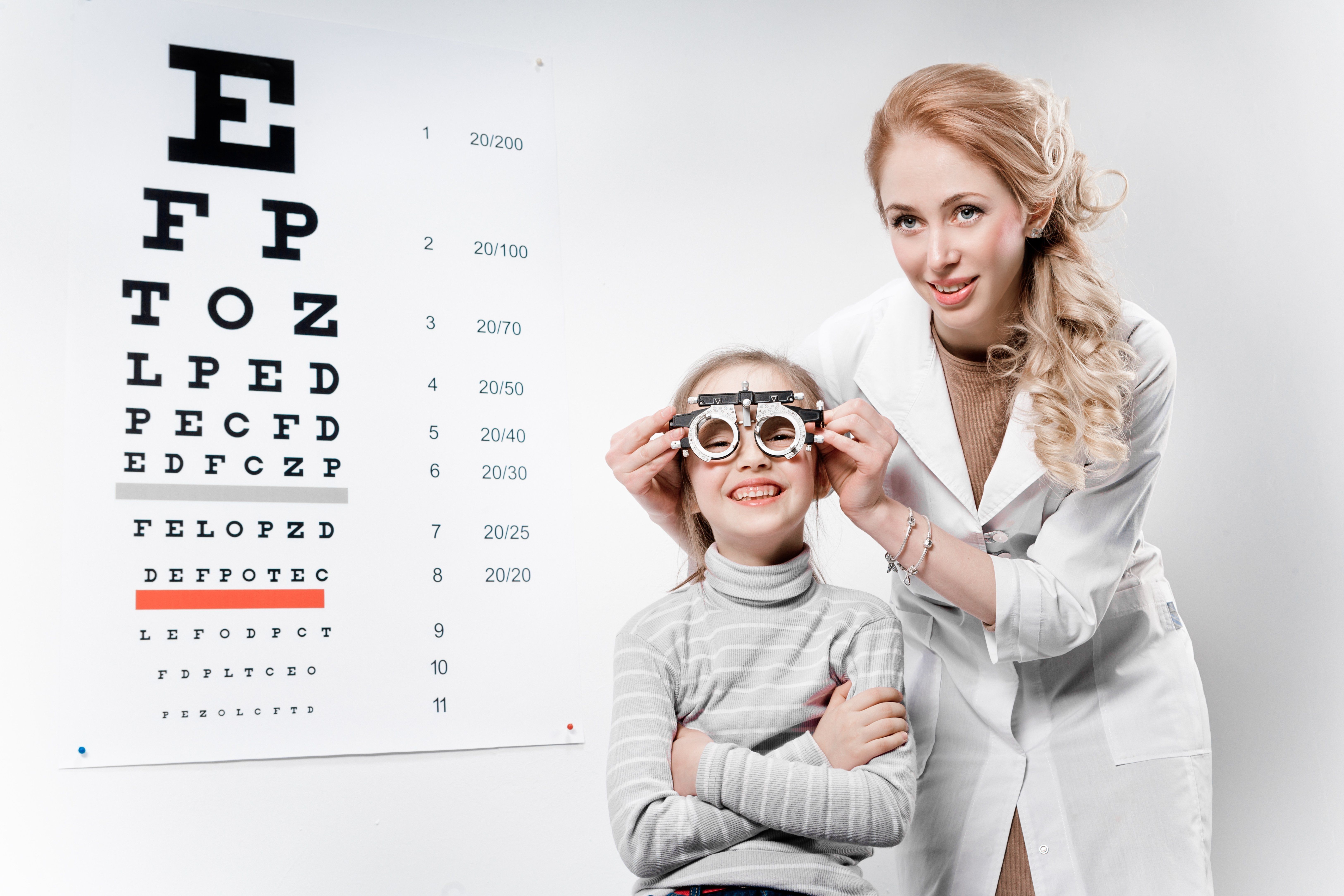 vision exams for kids