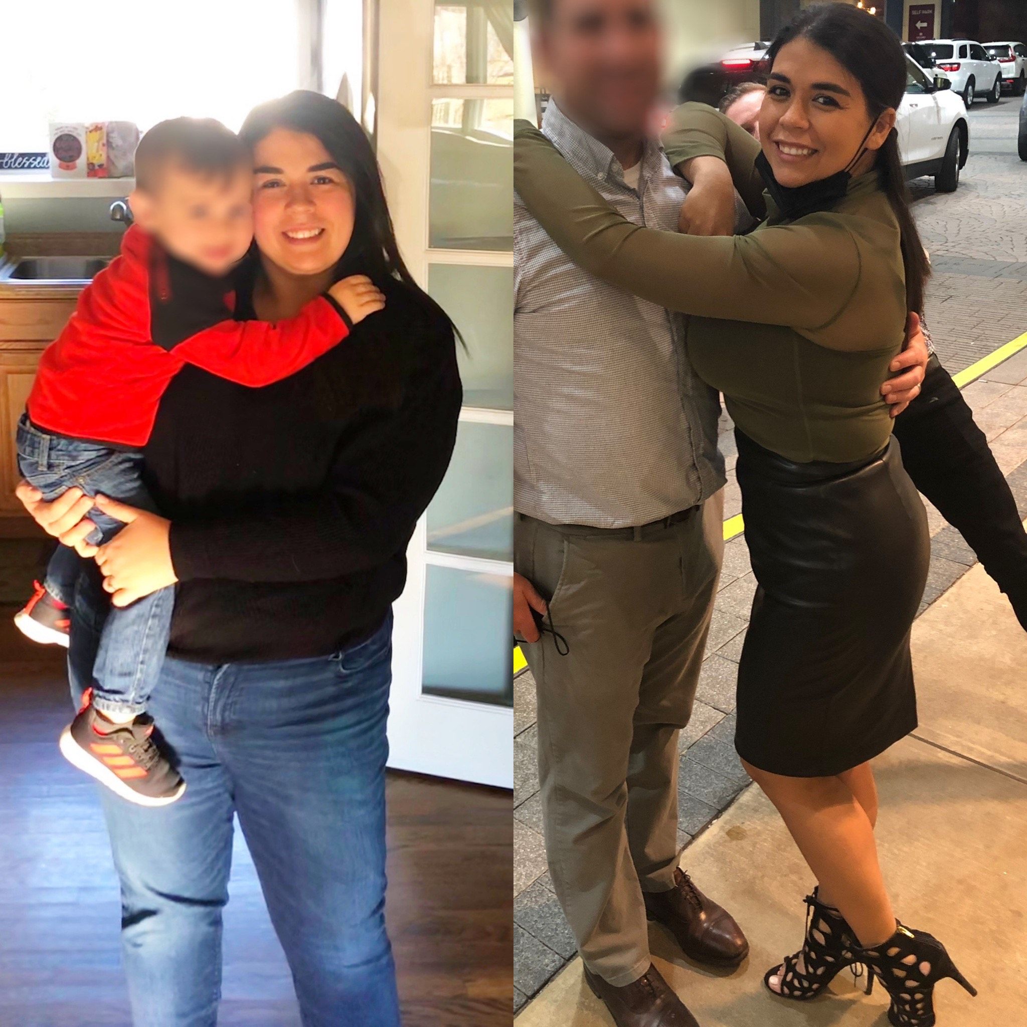 Face Before and After Photo
