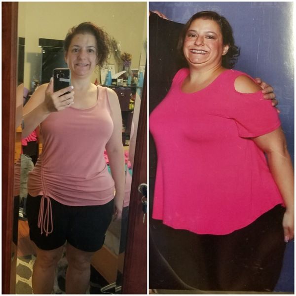 Before and After photo