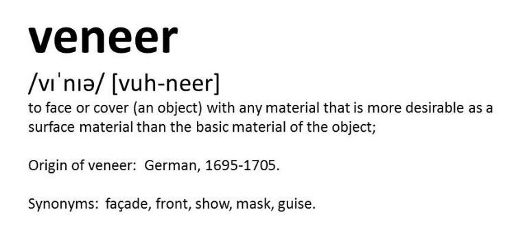 veneer definition