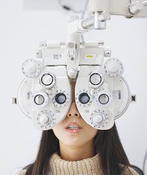Comprehensive eye exam