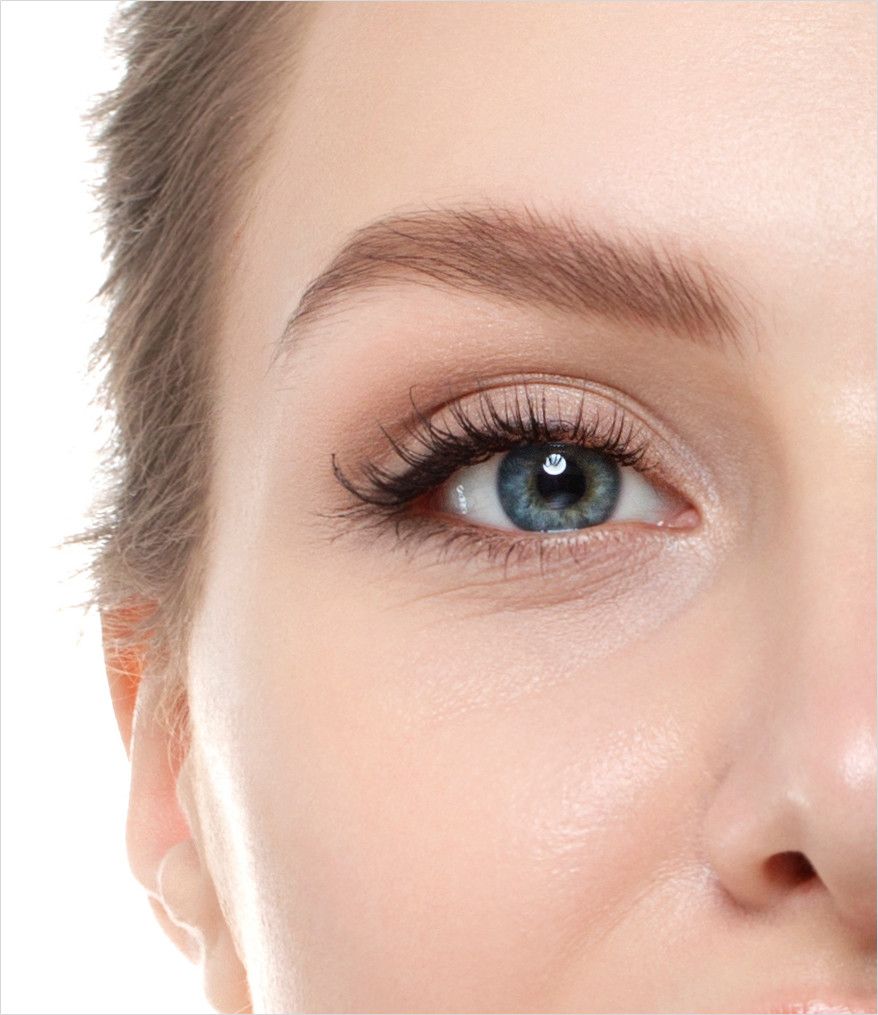 woman's eye