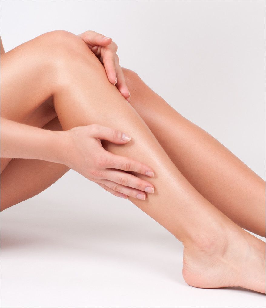 woman's firm legs