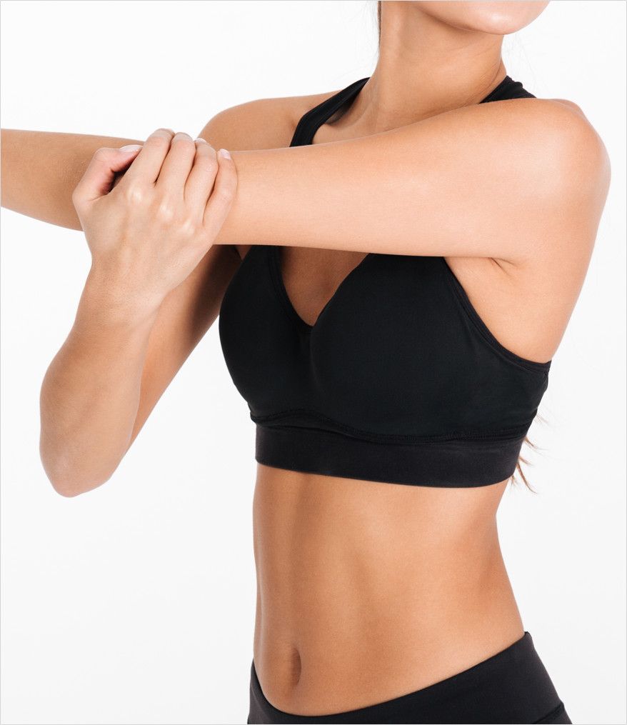 woman's fit body