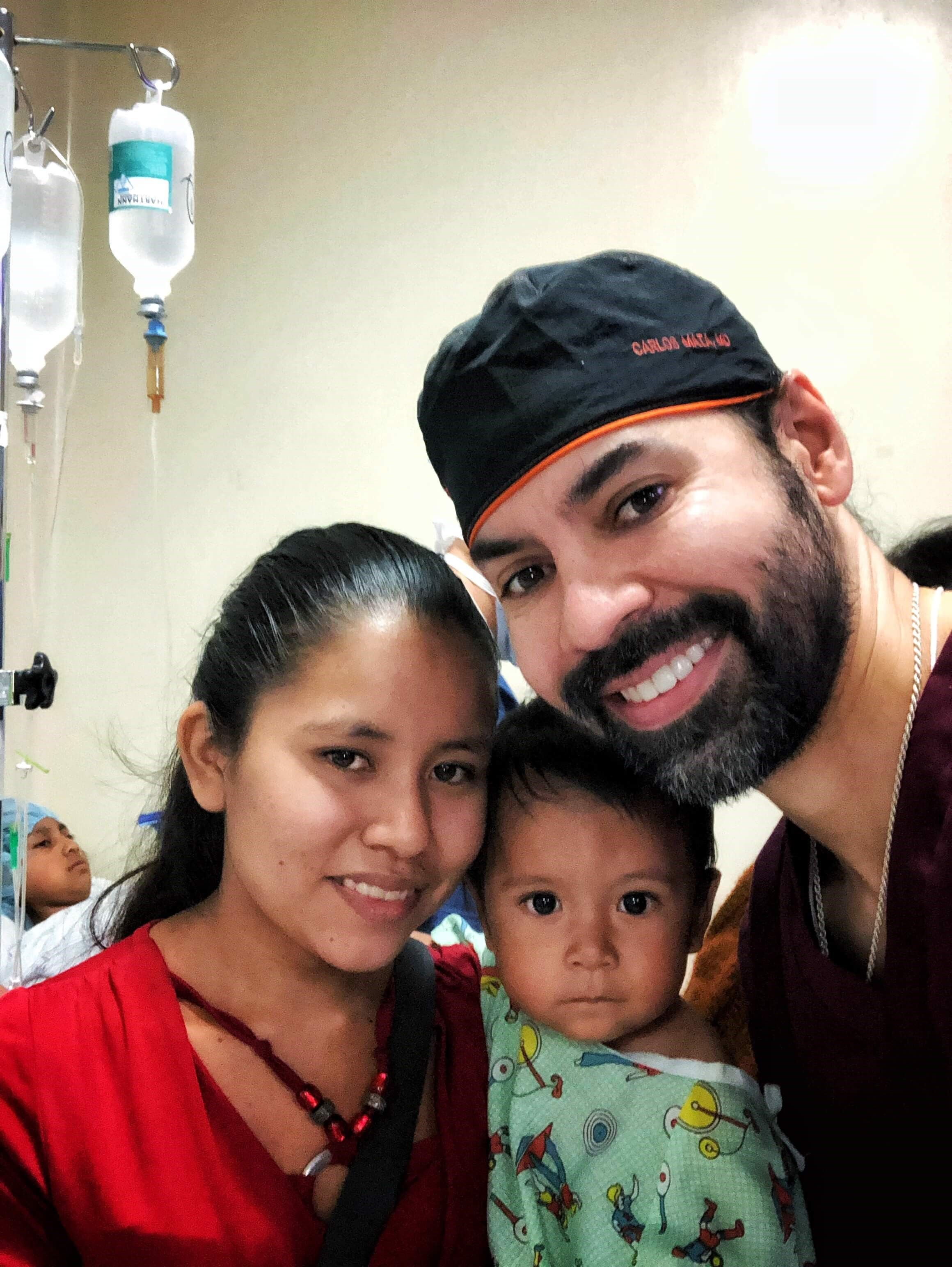 Dr. Mata and family