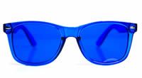 blue glasses